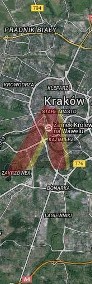 Działka usługowa Kraków Podgórze, Ruczaj, ul. Obrońców Helu-3