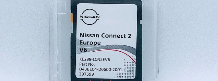 Karta SD Mapy EUROPY NISSAN Connect LCN2 2021 V6-1