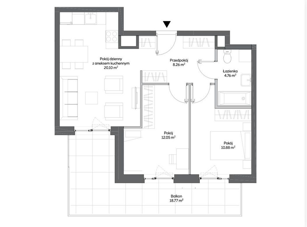 Dla rodziny/gotowe do odbioru/przestronny balkon - Widok 5