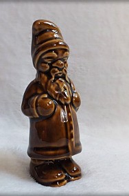 Stara figurka Gwiazdor 15cm ceramika glazurowana z PRL-2