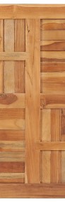 vidaXL Blat stołu, lite drewno tekowe, kwadratowy, 90x90x2,5 cm 48991-3