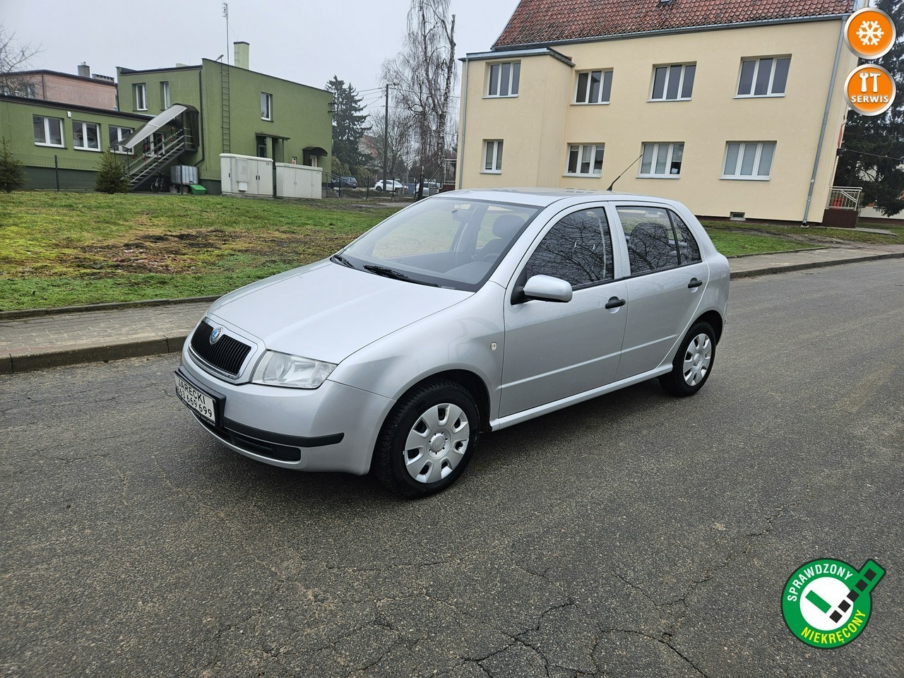 Skoda Fabia I Opłacony Zdrowy Zadbany Serwisowany z Klimą Po Serwisie