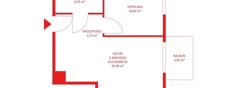 Mieszkanie, sprzedaż, 38.89, Gdańsk, Łostowice-1