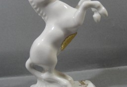 Figurka Potcelanowa Plankenfels Porzellan Koń  