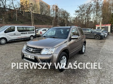 Suzuki Grand Vitara II 1.6i-106km-4x4-Serwisowany-1-Właściciel-Klimatronik-Komputer-ALU-HAK