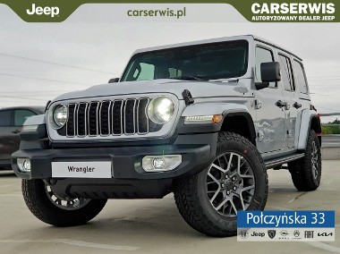 Jeep Wrangler III [JK] Sahara ICE 2.0 Turbo 272 KM ATX 4WD | Silver Zynith | MY24-1