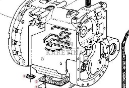 Fendt Favorit 514 Obudowa Korpus Skrzyni Biegów CZĘŚCI 514100051015