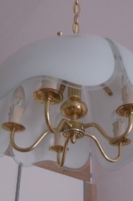 Żyrandol elegancka lampa + gratis dodatkwe szkla zapasowe do tej lampy -3
