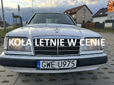 Mercedes-Benz W124 2,0d, stan niespotykany, szyberdach, drugie koła, długie opłaty-1