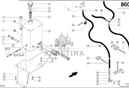 Claas Lexion 560 ZBIORNIK HYDRAULIKI 0007719641 (Zbiornik hydrauliki)