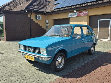 Peugeot 104 Wersja GL Pojazd Zabytkowy 1977 Żółte tablice Stan kolekcjonerski-1