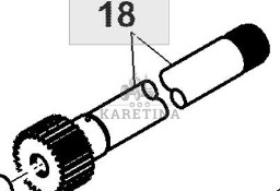 John Deere 8130 8230 8330 8430 8530 Wał Skrzyni Biegów IVT CZĘŚĆI R205582 RE252518