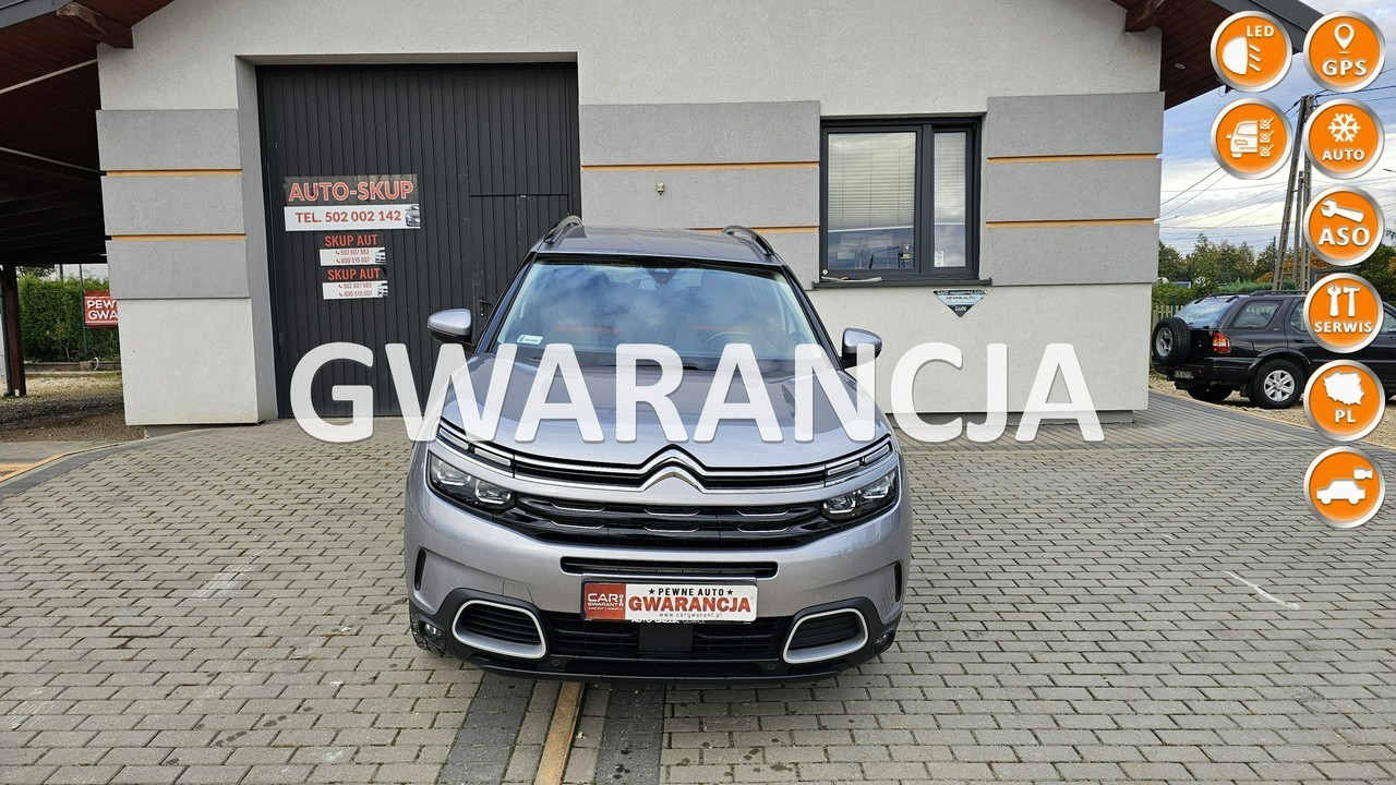 Citroen C5 Aircross Citroen C5 Aircross Salon polska serwisowany Aso Gwarancja Perełka