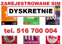 Zarjestrowane karty SIM do GPS działające startery prepaid do nawigacji