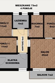 Mieszkanie w domu wolnostojącym na Karłowicach z ogrodem, 4 pokoje-2