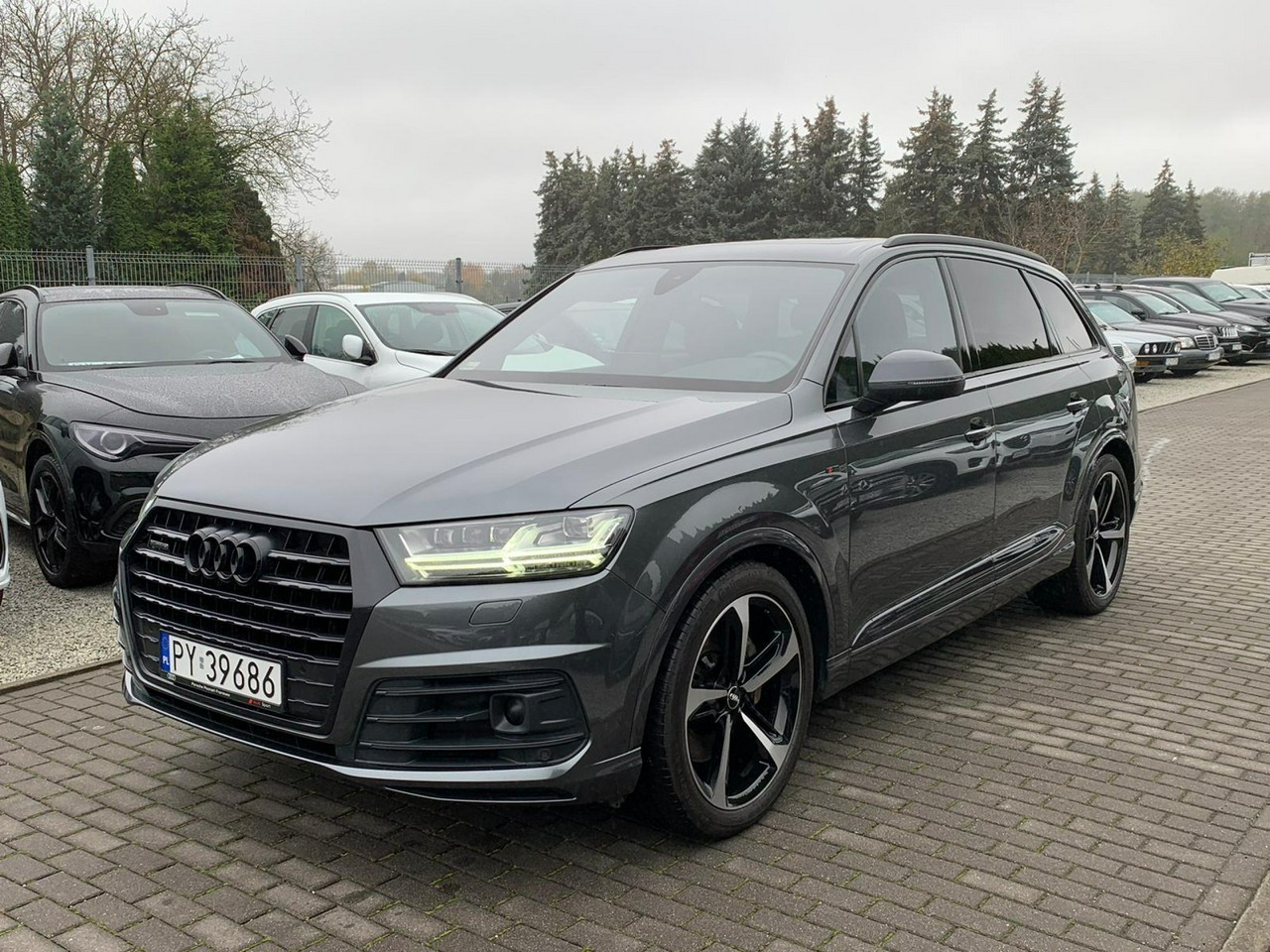 Audi Q7 II Salon PL Pneumatyka 7 osobowa S-Line Virtual Hak