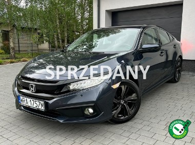 Honda Civic X FULL*LEDY*NAVI*Podgrzewane*Fotele*Kamera*Cofania*ASO*Zarejestrowana-1