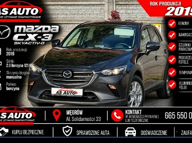 Mazda CX-3 2,0i 121KM SkyActive-G/ Nawigacja/Pod.fotele/Tempomat/PDC/Alu/Serwis-1