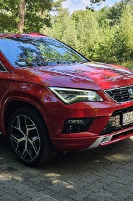 SEAT Ateca 2.0 TSI FR 4x4 194KM 2019r w kolorze VelvetRed-2