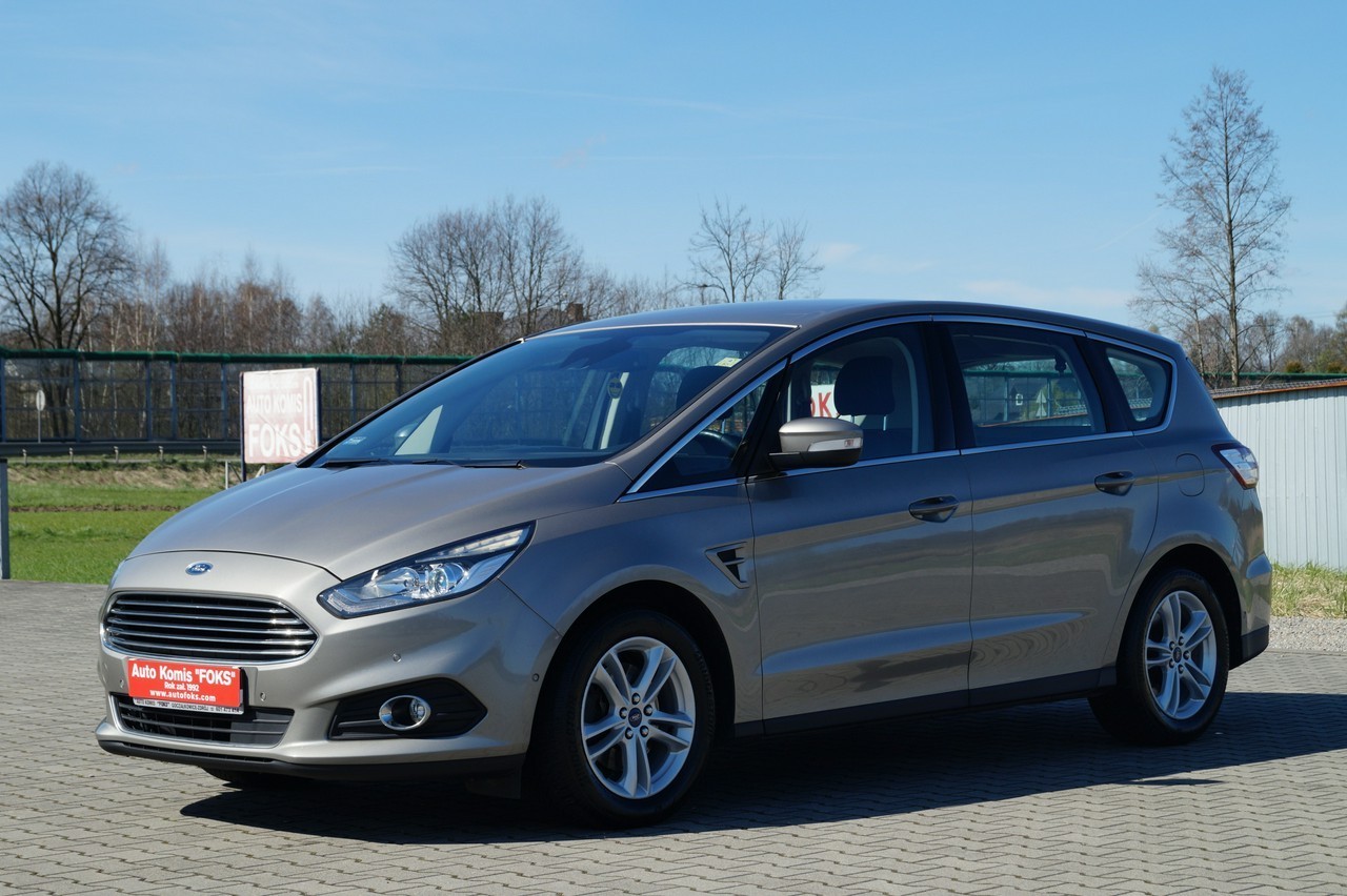 Ford S-MAX Salon PL I Wszy Wł. automat leed czuj. czyt. znaków -toru jazdy