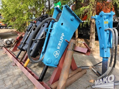 Młot hydrauliczny Krupp HM305 430kg do koparki / Grot 80mm-1