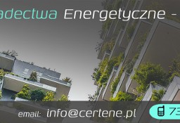 Świadectwa Energetyczne / Charakterystyki Energetycznej  +++ od 250 PLN