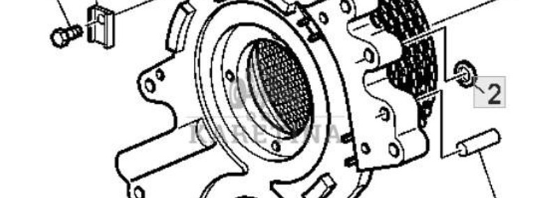 John Deere AUTOPOWR IVT 6820 6920 6920S Hamulec CZĘŚCI AL159833-1