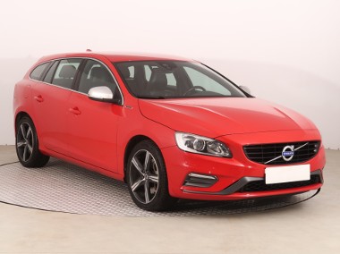 Volvo V60 I , 288 KM, Automat, Skóra, Navi, Xenon, Klimatronic, Tempomat,-1