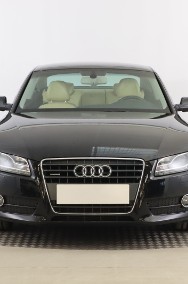 Audi A5 I (8T) Salon Polska, Skóra, Xenon, Bi-Xenon, Klimatronic, Tempomat,-2