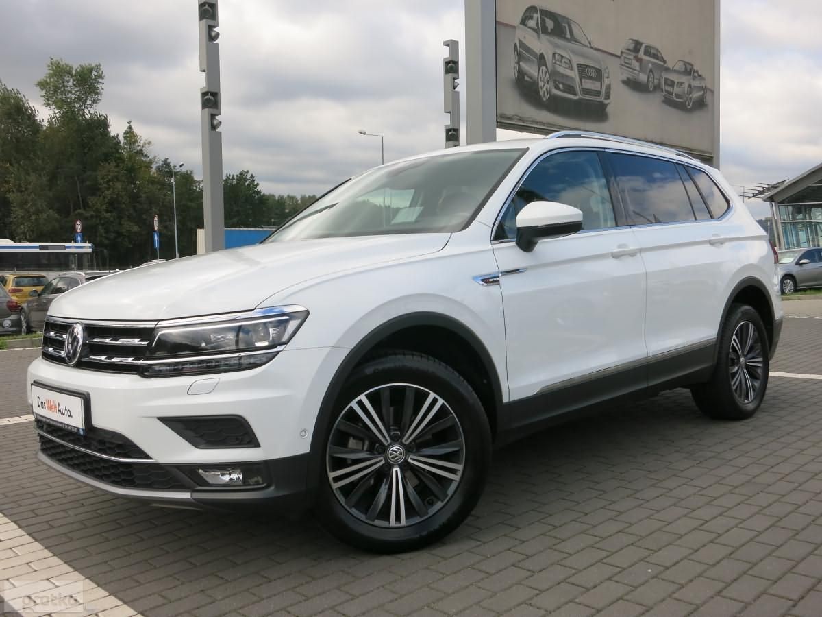 Volkswagen Tiguan ホワイト SUV Volkswagen Tiguan Allspace Volkswagen Tiguan 2021 biały