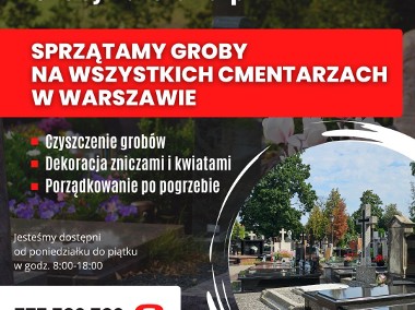 Sprzątanie grobów Cmentarz Wawrzyszewski Warszawa, opieka nad grobami-1