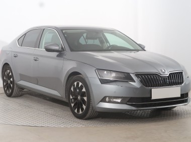 Skoda Superb III , Salon Polska, Serwis ASO, 190 KM, Navi, Xenon, Bi-Xenon,-1