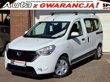 Dacia Dokker TYLKO 64 tys km 1.6SCE 102KM, Laureate, Salon PL Serwis ASO, F.VAT23-1