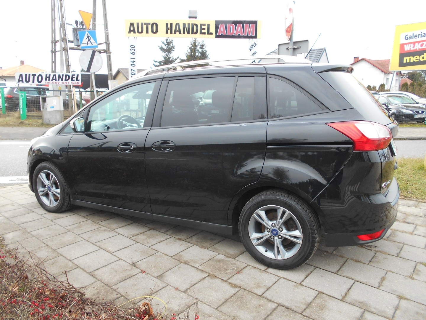 Ford C-MAX II Grand C-MAX 1,0 Benz Klimatr Grz fotele Podgrze szyba Czuj parkowa