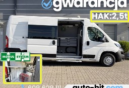 Peugeot Boxer L3H2 Warsztat Modul-System Przetwornica 230V HAK:2.5t 3 osobowy