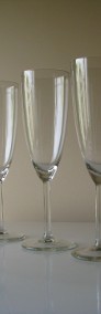 Krystaliczne lampki - kieliszki na wino, szampanówki 5 szt  -3