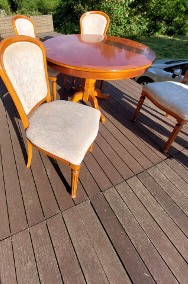 Stół rozkladany z 4 krzesłami-2