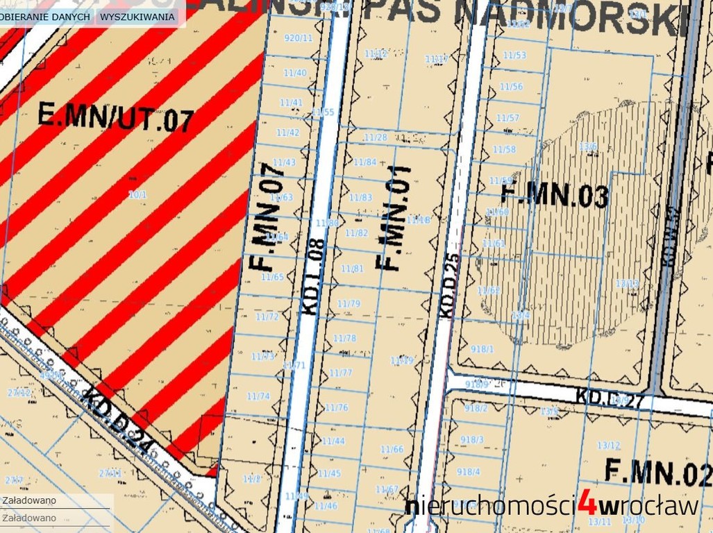 Budowlane*Koszalin–blisko jeziora Jamno*MPZP - Widok 3
