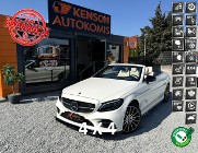 Mercedes-Benz Klasa C W205 AMG, Podgrzewane wentylowane fotele, Kamera 360, Burmester, LED, HAK
