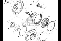 R239246 John Deere 8345R - Piasta