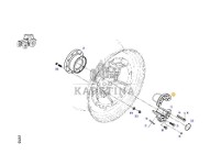 Fendt 828 Vario - piasta koła 920700180100