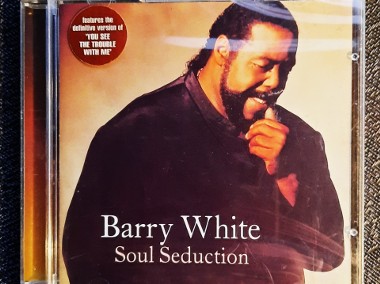 Polecam Album CD  BARRY  WHITE  – Album  Soul Seduction-1