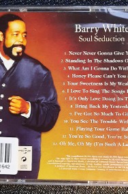 Polecam Album CD  BARRY  WHITE  – Album  Soul Seduction-2