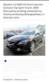 SportTourer 2.0 D,140KM,2008. Zamiana na samochód benzynowy.