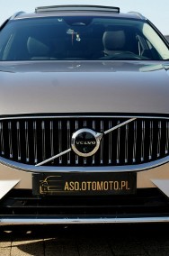 Volvo XC60 II RECHARGE panorama 4x4 kamery 360 acc blis head up skora hak MAX OPCJ-2