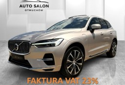 Volvo XC60 II RECHARGE panorama 4x4 kamery 360 acc blis head up skora hak MAX OPCJ