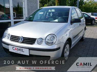 Volkswagen Polo IV zarejestrowany, ubezpieczony, I rej. styczeń 2002 r.-1