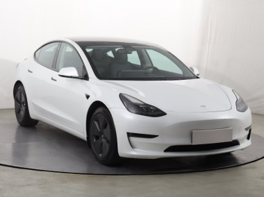 Tesla Model 3 , Salon Polska, Automat, VAT 23%, Skóra, Navi, Klima,-1