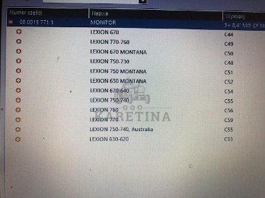 Claas lexion cebis 00157711-2