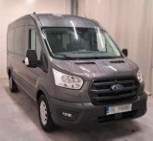 Ford Transit 9-OSOBOWY wersja przeszklona/pasażerska L3H2 TREND Salon Polska